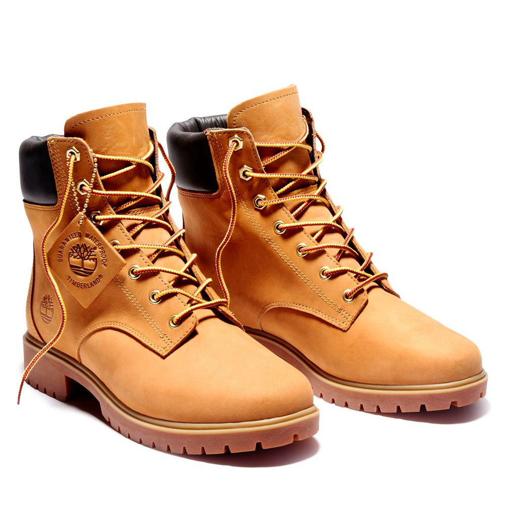 Timberland 6-Inch Μποτακια Γυναικεια Καφε - Jayne Waterproof Δερματινα - Greece 3198726-SN